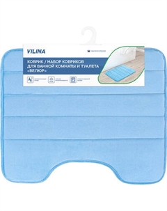 Коврик для туалета Вилина Велюр / 7191