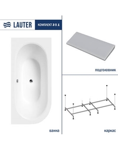 Ванна акриловая Lauter Bliss 160 P / 21201062P