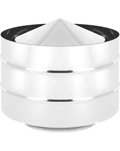 Дефлектор для дымохода Везувий AISI 304 0.8/430 0.5 д.115х180