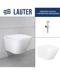 Унитаз подвесной Lauter Nuremberg 21811 + Breez 21GN7071CH