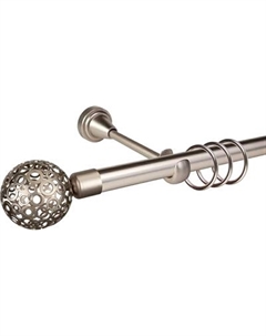 Карниз для штор АС ФОРОС Grace D19Г + наконечники Метеор Ас форос