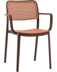 Стул пластиковый Stool Group Yona с подлокотниками / PP-297 Stool group