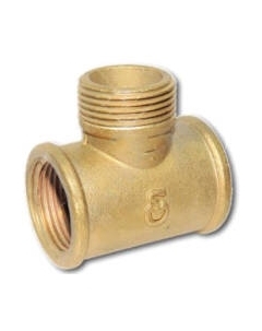 Тройник Цветлит ДУ 15 1/2" / ZW50081