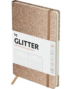 Ежедневник BG Glitter. Bronze А6 / DuA6_61230 Bg