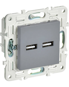 Розетка IEK Skandy SK-U21-D31-K03 Iek