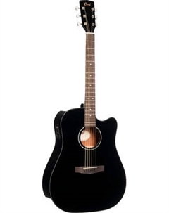 Электроакустическая гитара Cort Earth 60CE BK