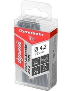 Набор сверл Rennbohr 4.2х75мм Dinamic P9M3 / 666042