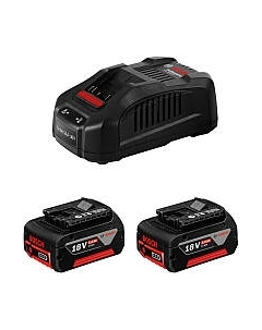 Набор аккумуляторов для электроинструмента Bosch GBA 18В с зарядным GAL 18V-40