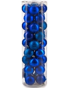 Набор шаров новогодних Ausini VT25-04002-4