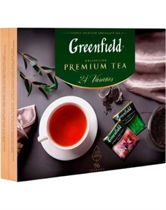 Чай пакетированный GREENFIELD Premium Tea Collecton 24 вкуса Greenfield