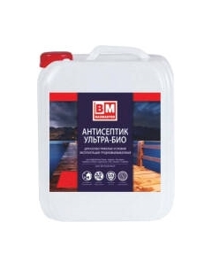 Антисептик для древесины BauMaster Ультра-био для особо тяжелых условий эксплуатации Baumaster