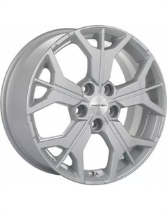 Литой диск Khomen KHW1715 Jetta 17x7" 5x112мм DIA 57.1мм ET 54мм F-Silver