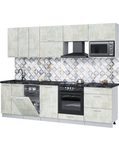 Кухонный гарнитур Интерлиния Мила Лайт 2.7-ПМ4