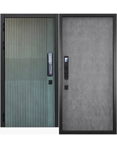 Входная дверь ГРАНИТ Бриони Смарт 77-1 бетон невский Granit