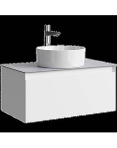 Тумба под умывальник Aqwella Geometria GE01081WM+STG814X476GS