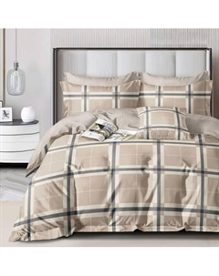 Комплект постельного белья Реноме Евро Оливковая коллекция 2040