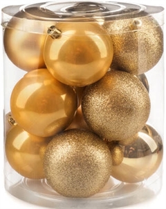 Набор шаров новогодних Ausini VT25-04005-1