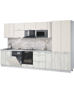 Кухонный гарнитур Интерлиния Мила Лайт 3.5-ПМ2