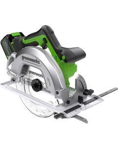 Дисковая пила Greenworks GD24CS бесщеточная 24V / 1500907CUB