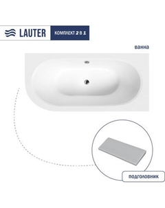 Ванна акриловая Lauter Bliss 170 P / 21201072P