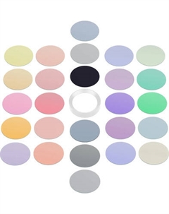 Набор светофильтров для трекового светильника Arlight LGD-COLORFUL-SET27-R85 WH / 047010