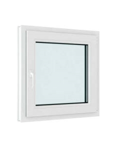 Окно ПВХ Brusbox Futuruss Одностворчатое Поворотно-откидное правое 2 стекла