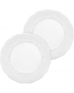 Набор тарелок Elan Gallery Розы / 540920 Elan gallery