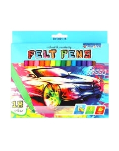 Фломастеры Darvish Для мальчиков / DV-3601-18