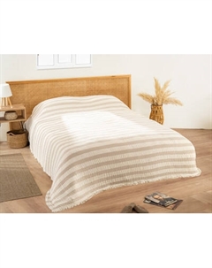 Плед Karven Пике муслиновый евро 220x240 / PL033 LENA v1/Bej