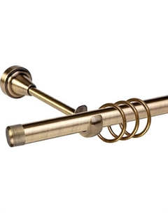 Карниз для штор АС ФОРОС Grace D16Г составной + заглушка Закругленная Ас форос