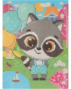 Набор алмазной вышивки MultiArt Енотик / AM17X23-113867 Multiart