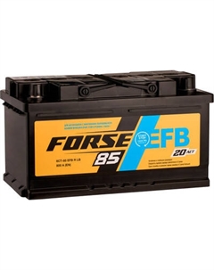 Автомобильный аккумулятор Forse EFB R+ низкий / 6СТ-85R EFB.