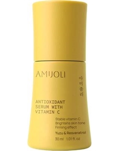 Сыворотка для лица Amijoli Антиоксидантная с витамином С, экстрактом юдзу и ресвератролом