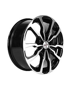 Литой диск X'trike X-117 16x6.5" 5x114.3мм DIA 67.1мм ET 35мм BKFP
