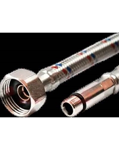 Гибкая подводка Valfex S/S M10x18-F1/2" 40см