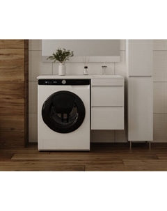 Тумба с умывальником Symbolite Даллас 100 Люкс Plus + Estetus Даллас 100x48