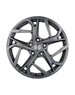 Литой диск Khomen KHW1716 Kodiaq/Tiguan 17x7" 5x112мм DIA 57.1мм ET 40мм Gray