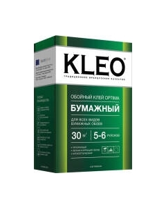 Клей для обоев KLEO Optima Бумажный Kleo