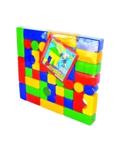 Конструктор Юг-пласт Строитель мини / 9015