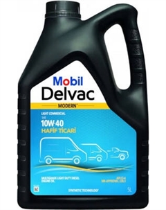 Моторное масло Mobil Delvac Modern Light Commercial 10W40 / 157380