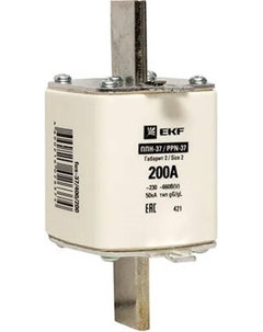 Предохранитель плавкий EKF PROxima fus-37/400/200 Ekf