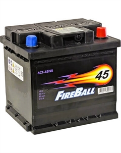 Автомобильный аккумулятор FireBall R+ 410A / 6СТ-45NR Fireball