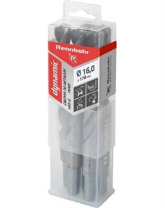 Набор сверл Rennbohr 16.0х178мм Хв.12.0мм HSS-G P6M5 Dynamic Prom / 666160