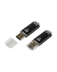 USB flash накопитель SmartBuy 64GB V-Cut Black (SB64GBVC-K) Smartbuy