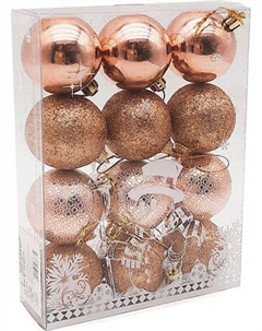 Набор шаров новогодних MONAMI Новогодний Микс / GOLD23-6145 Monami