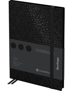 Записная книжка Berlingo DoubleBlack A6 / NB0_94603