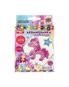 Развивающая игрушка MultiArt Аквамозаика Пони / 100-AQUAMOS-1 Multiart