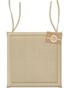 Подушка на стул Самойловский текстиль Текстура бежевая 40x40 / 927792