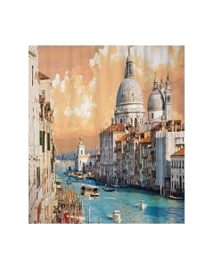 Шторка-занавеска для ванны JoyArty Водные улицы / sc_13647 Joyarty