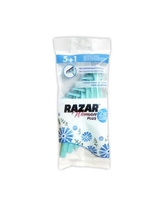 Набор бритвенных станков Razar 2 Plus Одноразовый женский